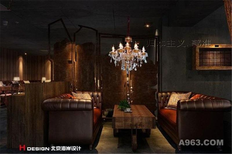 北京咖啡陪你悠唐店设计案例—北京海岸设计案例室内成品展示图片