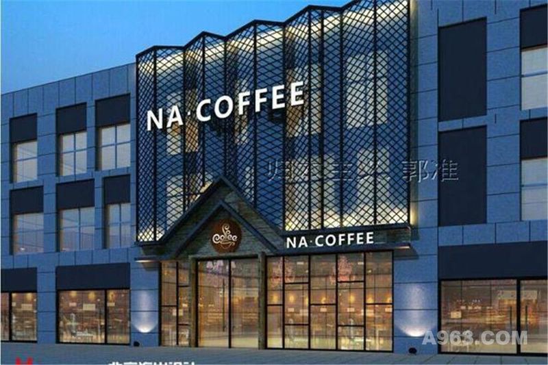 北京望京NA. COFFEE咖啡馆设计案例—北京海岸设计成品效果展示