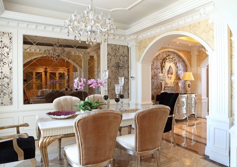 230平私宅装饰设计欧式古典风格设计之餐厅设计