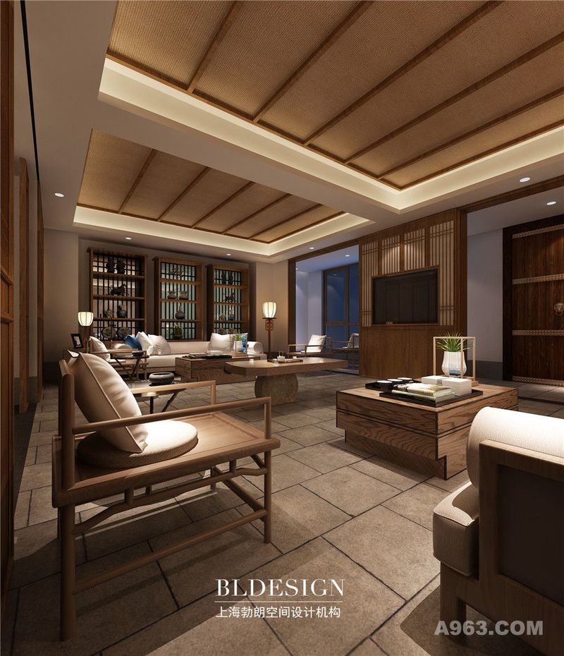 郑州别设计公司分享禅意优雅的高端别墅设计案例