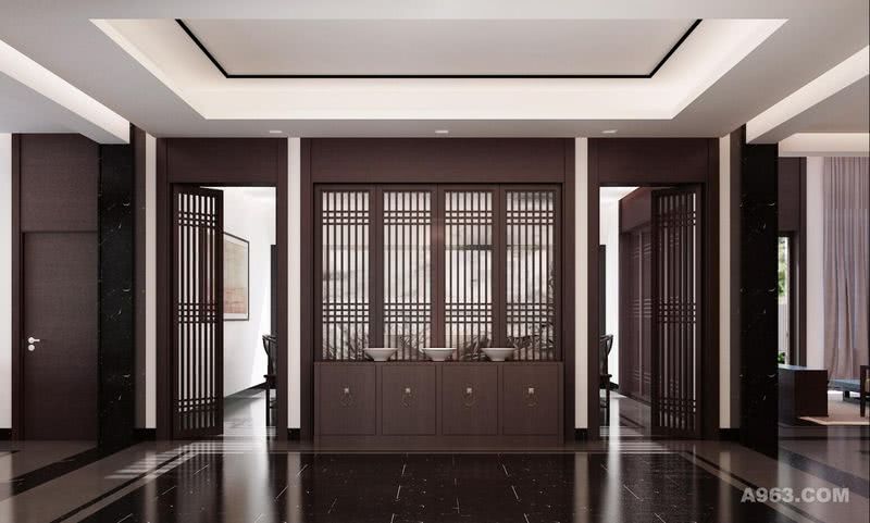 海上湾别墅装修现代风格设计——上海腾龙别墅设计